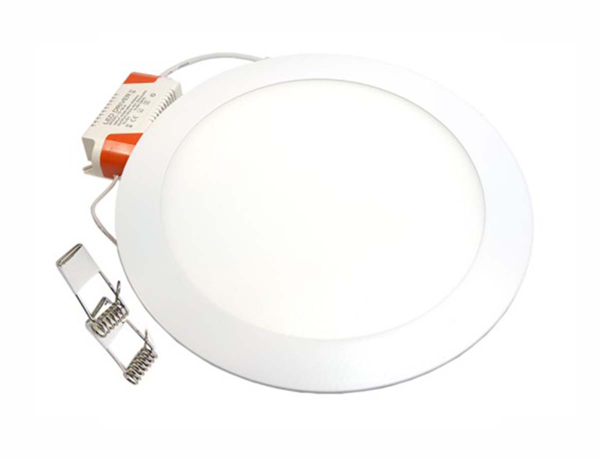 Led Panel Encastre 24w Rond