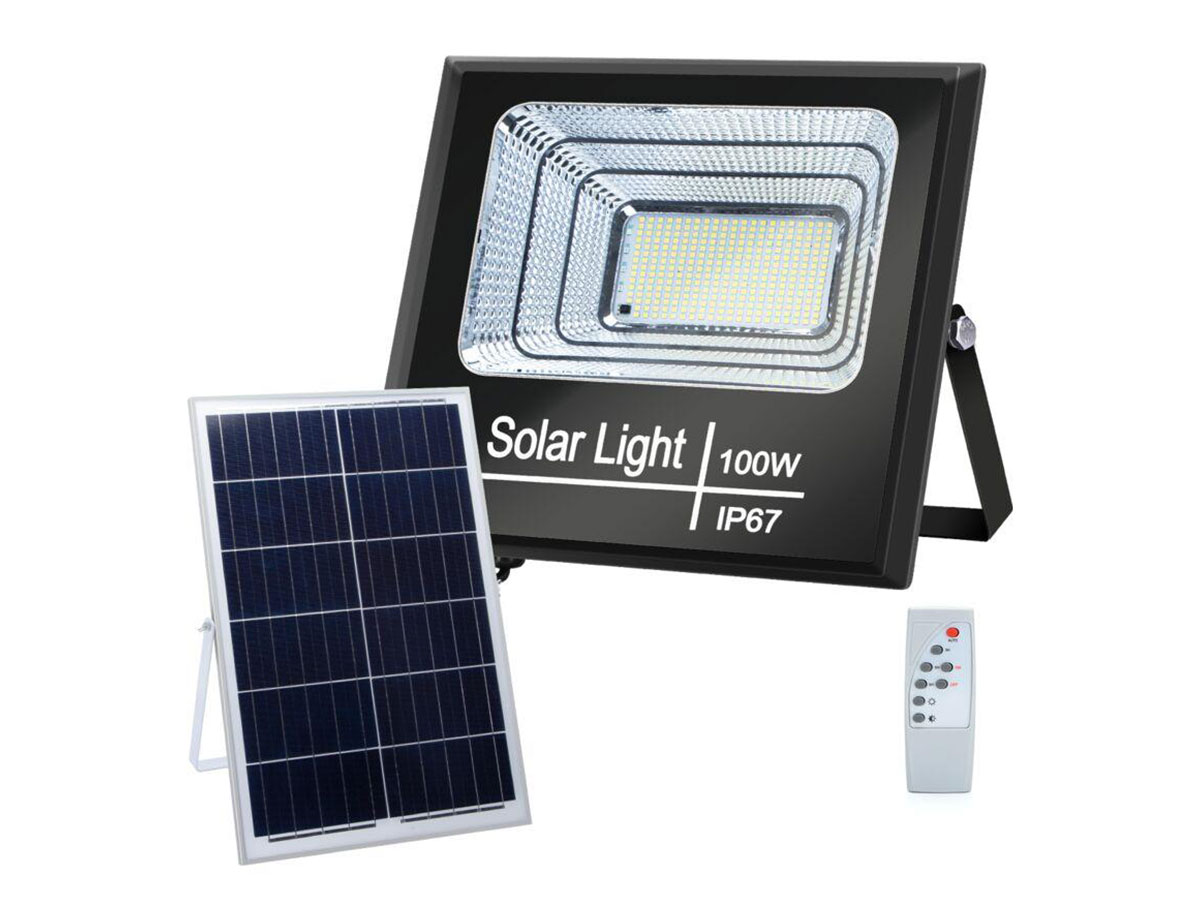 Projecteur Solaire 100W